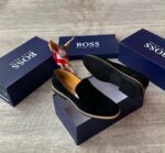 Men’s Blue Suede Loafers