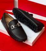 Salvatore Ferragamo Gancini Driving Loafers