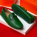 Tod’s Gommino Textured Leather Driving Loafers 2