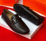 Tod’s Gommino Textured Leather Driving Loafers 3