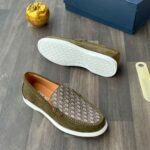 Dior Granville Gray Suede Loafers