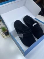 Timberland Mens Black Leather Closed Toe Mule Shoes