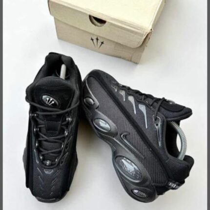 Nike NOCTA Glide Mens Black Mesh Sneakers Carbon Inspired Sole