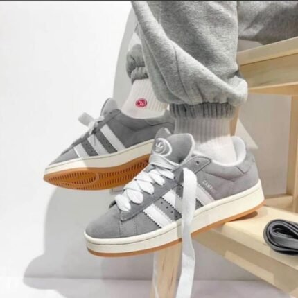 Adidas Campus 00s Mens Grey White Suede Sneakers Nigeria